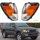 For Lexus LX470 1998-2007 Side Marker Lamp Corner Lights Parking Turn Signal 