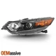 For Acura TSX 2009 2010 2011 2012 2013 2014 HID Type Headlights Left+Right Side