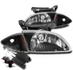 FOR 00 01 02 CHEVY CAVALIER HEADLIGHTS HEADLAMPS LAMP W/CORNER+50W 6K HID BLACK FOR 00 01 02 CHEVY CAVALIER HEADLIGHTS HEADLAMPS LAMP W/CORNER+50W 6K HID BLACK