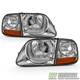 1997-2003 Ford F150 Expedition Lightning Style Headlights w/Corner Signal Lights