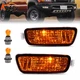 KUAFU Pair Front Bumper Turn Signal Lights For Toyota Tacoma 2001-2004 Clear