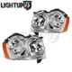 Headlamps Headlights For 2005-2007 JEEP GRAND CHEROKEE Left Right Sides Pair