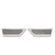 Clear Front Bumper Reflector Side Marker Light Set Of 2 For 17-18 Audi A4 S4 B9