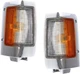 Parking Light Marker Signal Assembly Set 1990-1997 Nissan Hardbody Pickup Truck