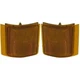 For 2001 2002 GMC SIERRA 3500 Corner Light Pair CAPA