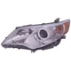 Headlight Halogen Driver CAPA Certified For 2012-2014 Toyota Camry L LE XLE