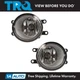 TRQ Fog Light Set Driver & Passenger Side Fits 08-13 Lexus 06 Scion 06-16 Toyota