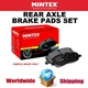 MINTEX Rear Axle BRAKE PADS SET for NISSAN PRIMASTAR Bus 2.0 2006->on