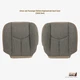 2005 2006 Chevy Silverado 1500 1500HD DRIVER-PASSENGR Bottom TAN CLOTH Cover