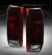 For 87-96 Ford F150 F250 F350 Bronco Tail Brake Lights Lamp Red/Smoke Left+Right