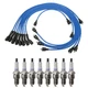 NGK Wire Set & Denso 8 Platinum TT Spark Plugs Kit for Camaro Corvette Malibu V8