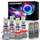 For Subaru Impreza  XV Crosstrek 2012-2015 LED Headlight+Turn Signal Light Bulbs