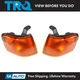 TRQ Corner Marker Light Set Fits 1995-1997 Toyota Tercel TO2530120 TO2531120