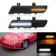 Side Indicator Position Light Turn Signal Yellow White For Chevrolet Corvette C4 91-96