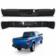 VRC Rear Step Bumper For 2013-2018 Dodge Ram 2500 3500 w/o Sensor Holes (Black）