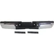 Step Bumper For 2008-2012 Ford F-250 Super Duty Rear w/ Black Rear Pad Chrome
