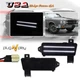 White LED Smoke Bumper Side Marker Lights For 70 Chevy Chevelle El Camino Malibu