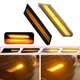 2PCS For Porsche Boxster 987 Cayman Carrera GT2 3 LED Dynamic Side Marker Light