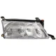 Headlight For 95 96 97 Toyota Avalon Right Clear Lens With Bulb