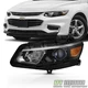 [Halogen Model] 2016 2017 2018 Chevy Malibu Headlight Headlamp Left Driver Side