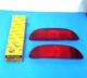 NOS pair 1960 Ford Full-size Cars Tail light Lenses vintage Napa Balkamp