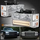 Fits 1994-1998 Chevy C/K Tahoe Suburban Silverado Headlights+LED Bumper+Corner