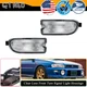 2x Clear Lens Corner Indicator Bumper Signal Lights For 1999-2001 Subaru Impreza