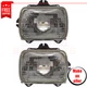 Headlights set TO2500113, TO2501117 2 pieces halogen for 1995-1996 Tacoma 4WD