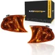 For 2000 BMW 323Ci Parking/Signal Light Pair w/ Amber Lens BM2520106