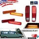 6Pcs Taillamps & Side Fender LED Kit For FORD F-150 F150 F250 Truck Bronco 78-79