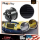 Smoked Switchback White DRL Amber Turn Signal Lights For 2007-2017 Jeep Wrangler