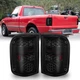 For 1993-1997 Ford Ranger LED Tail Lights Set Black Smoke Lens Rear Lamps Pair