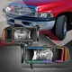 Black/Amber RGB LED Light Bar Headlights for Dodge Ram 1500 2500 3500 1994-2002