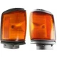 Corner Light For 87-88 Toyota Pickup w/ gray trim Set of 2 Left & Right w/ Bulbs