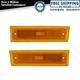 Side Marker Light Set Fits 81-91 Chevrolet GMC GM2550112 GM2551106