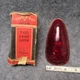 (1) 1941 Plymouth Car Lynx Eye T-369 Red Glass Tail Light Lamp Lens NOS 33538