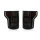 Upgraded FULL LED SMOKE Taillight w/ RED Turn Sig for 15-17 FORD F-150 All Trims