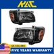 Headlight Assembly For 2001-2004 Toyota Tacoma Halogen Black Amber Reflector