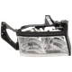 Passenger Side Headlight For Cadillac DeVille 1997-1999 Halogen with Bulb(s)