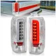 Anzo 311352 LED Tail Light For Ford F-150 1989-1996 Left & Right Black Housing
