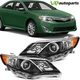 For Toyota Camry 2012-2014 Headlight Assembly Set Replacement Left + Right Sides