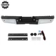 Polished Rear Step Bumper For Ford F250 F350 2008-2016 Super Duty W/ Sensor Hole