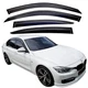 Fit BMW 3-Series F30 2012-18 4Pcs Premium Window Visor Wind Deflector Rain Guard