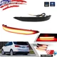 For 18-22 Chevrolet Equinox Smoke Black Rear Tail Brake W/Sequential Signal Lamp