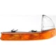 Parking Light Clear & Amber Lens Driver Side For 1997-2004 Dodge Dakota Durango