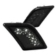 Smoke Fit 2008-2011 Mercedes W204 C-Class LED Bumper Side Marker Lights No Error