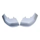 For Toyota FJ Cruiser 07-14 Pair Rear Corner Bumper End Cap Pad LH & RH Silver
