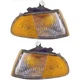 For 1992-1995 Honda Civic Coupe Signal/Side Marker Lights Pair LH and RH w/Bulb