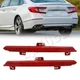 1Pair Left Right Rear Bumper Reflector Light Lamp For 2018-2022 Honda Accord