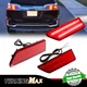 For 2016 2017 GMC Terrain Red Lens Rear Bumper Reflector Stop Brake Lights 1Pair